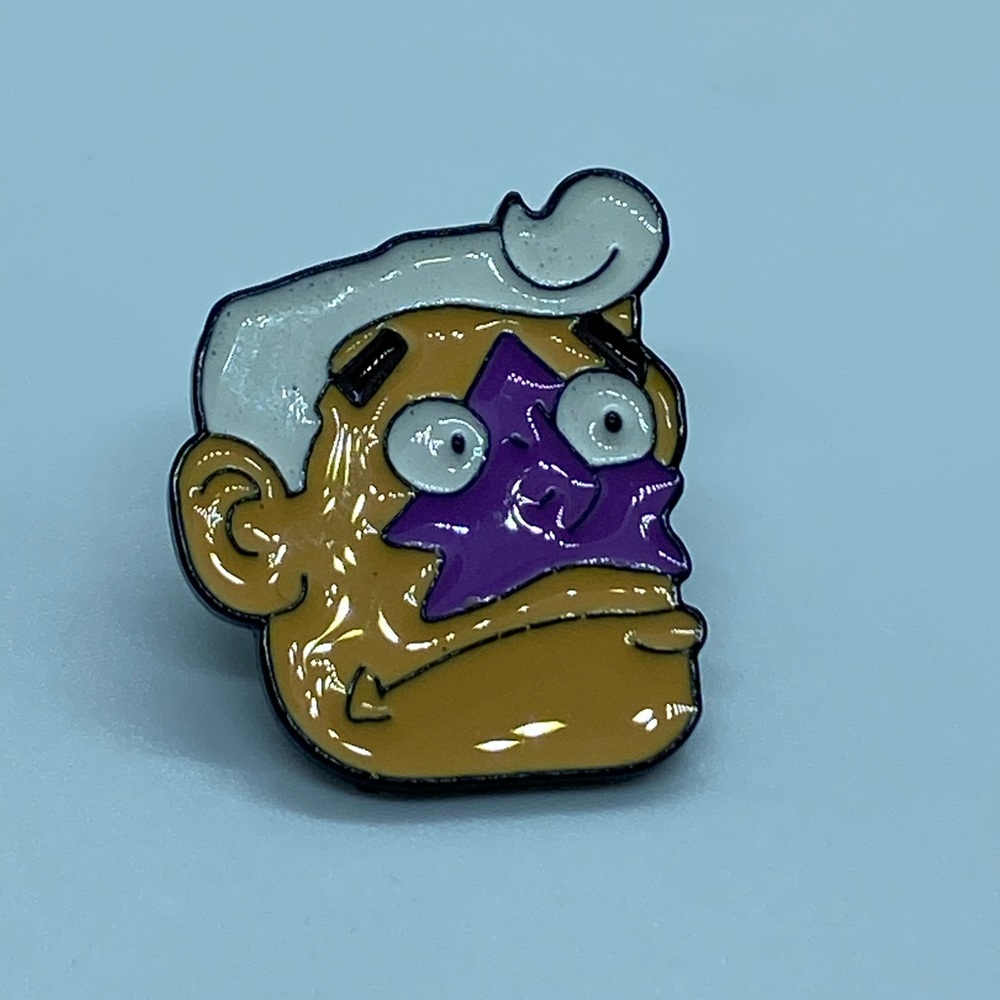 Mermaid-Man lapel Pin